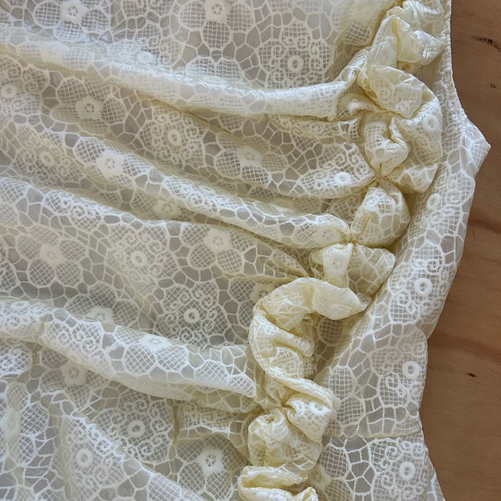 Simone Rocha Lace Floral Ruffle Dress - Picture 4 of 7